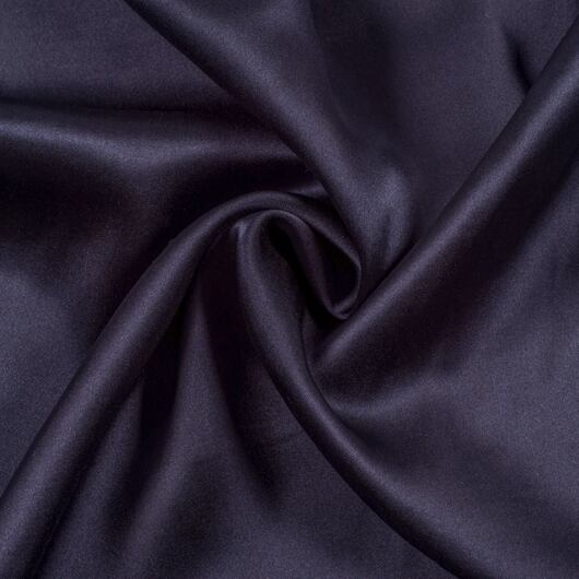 Silk satin, dark blue