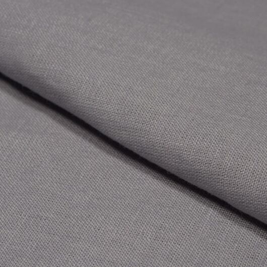 European linen fabric, light grey 100% linen