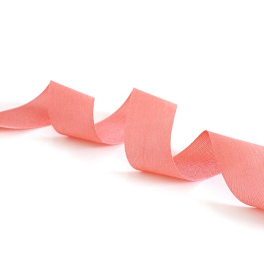 Silk ribbon 2 cm, salmon