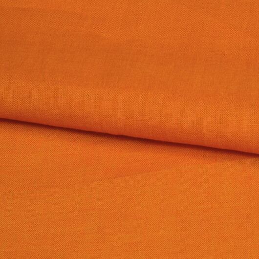 Lněné plátno, lehké, oranžové