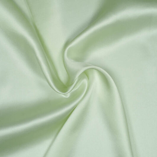 Blue satin silk fabric