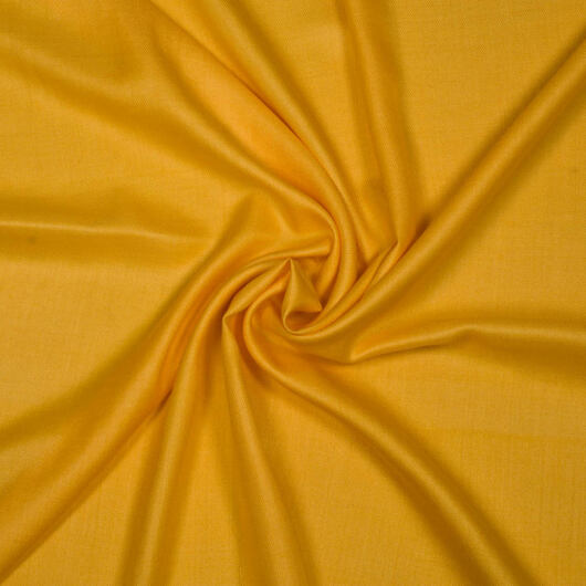 Yellow eri silk fabric