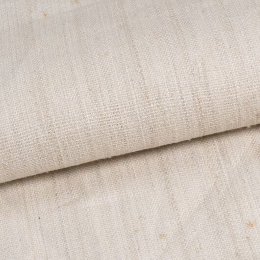 Heirloom hand-woven linen blend fabric