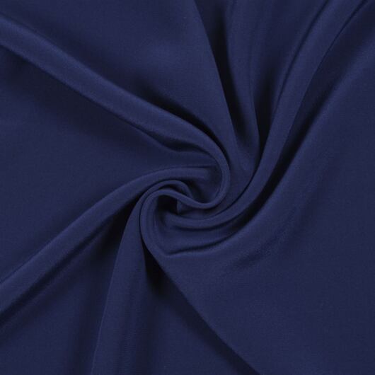 Silk crêpe de Chine, blue