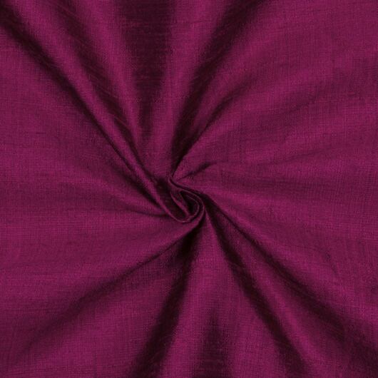 Slubbed silk dupioni, burgundy