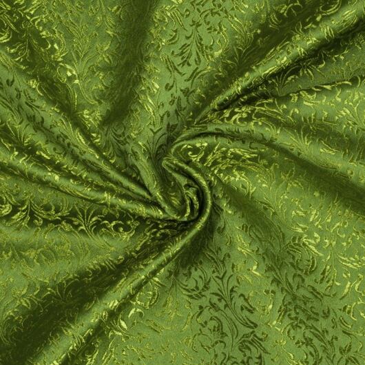 Brocade ornaments, olive