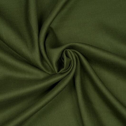 Green wild eri silk twill 