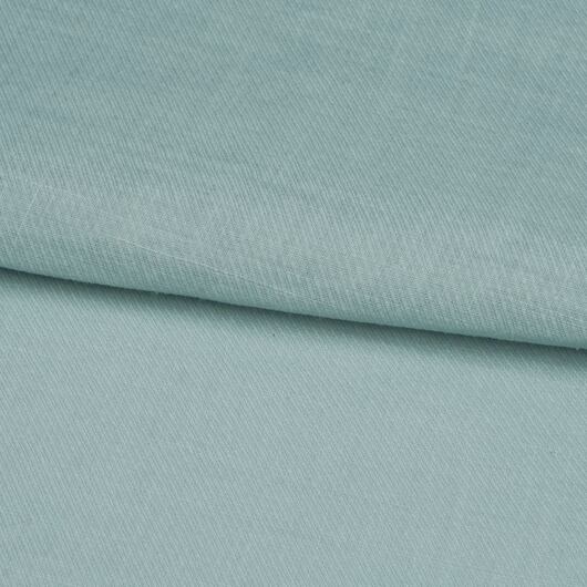 Fine ramie fabric, twill, steel blue