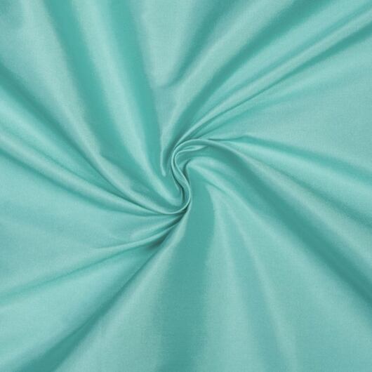 Taft, umělé hedvábí, aqua