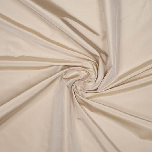Beige silk fabric