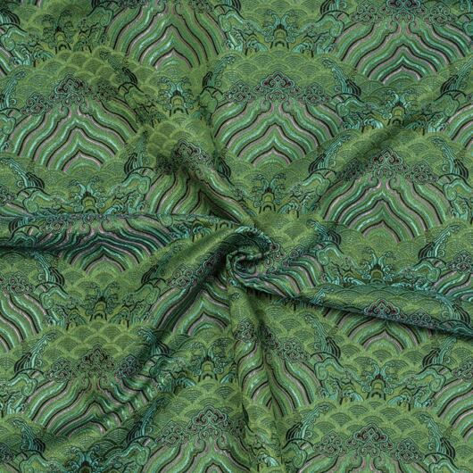 Brocade heaven, olive