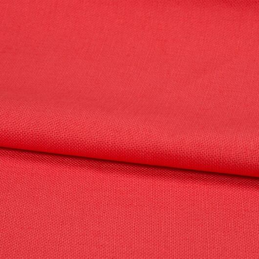 Linen cotton blend fabric, salmon
