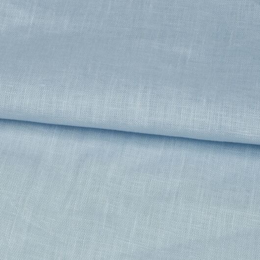 Lněné plátno, lehké, světle modré