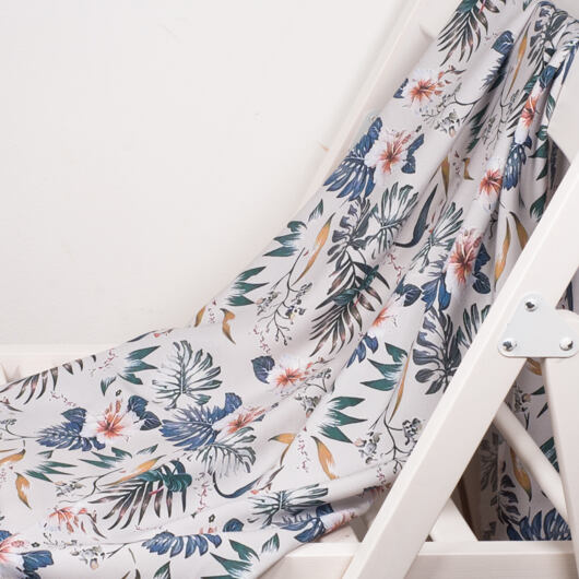 Šedá viskóza metráž