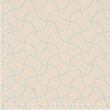 Sashiko fabric panel with eight patterns, cream