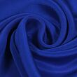 Silk crêpe marocain, royal blue