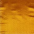 Brocade fabric with Endless Knots, gold-orange