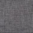 Lněné plátno, lehké, kostkované, černo-bílé