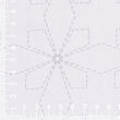 Hana-Fukin sashiko sampler 33 x 33 cm TESSEN, white