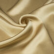Beige satin silk fabric