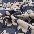 EcoVero viscose blue fabric