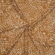 French designer fabric Shade Ochre, EcoVero, ochre