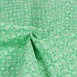 Noble brocade, green and white