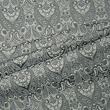 Brocade of the duke, white and grey