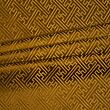 Brocade fabric with endless knots, bronze