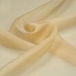 Silk chiffon, nude