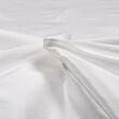 White silk fabric