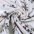 Cotton muslin, Regency floral print, 100% organic cotton (GOTS)