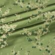 Brocade Sakura, gold and olive