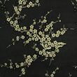 Brocade Sakura, gold and black