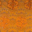 Brocade fabric heaven, orange