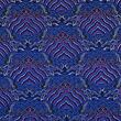 Brocade fabric heaven, blue and violet