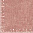 Linen cotton blend fabric, herringbone, dusty red