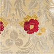 Traditional brocade costume fabric for Czech kroj from mulberry silk © Sartor Bohemia