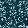 EcoVero viscose blue-white fabric