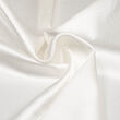 White silk fabric