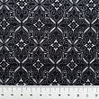 Brokát šlechtický, černo stříbrný