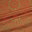 Brocade Ming, red and olive