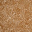 French designer fabric Shade Ochre, EcoVero, ochre