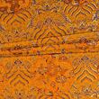 Brocade fabric heaven, orange