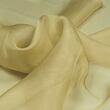 Hedvábný šifon, hořčicový