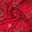 EcoVero viscose red fabric
