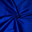 Blue silk fabric