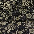Brocade Tradition, gold and black