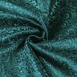 Brocade ornaments, teal