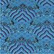 Brocade heaven, blue